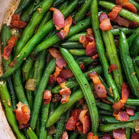 Green Beans with Bacon - Jessica Gavin