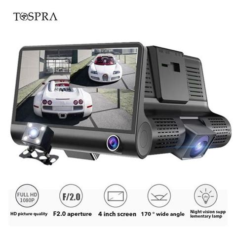 Dvr Cam Ra Voiture Lens Enregistreur Vid O Full Hd Grand Angle Vision