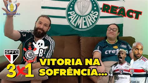 Palmeirenses Reagindo React S O Paulo X Corinthians Brasileir O