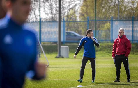 Krzysztof Warzycha Rozpocz Prac W Ruchu Chorz W Pierwszy Trening Na