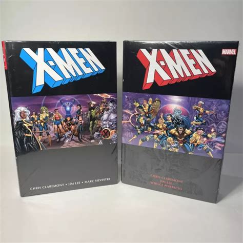 X MEN OMNIBUS VOL 1 2 par Jim Lee Chris Claremont neuf scellé RARE