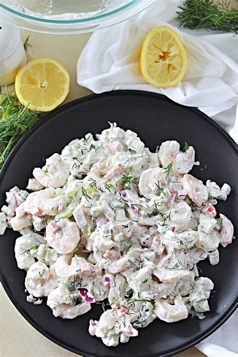 Keto Creamy Shrimp Salad 2 Net Carbs Per Serving