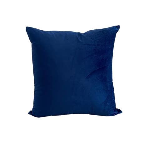 Velvet Pillow Cover Navy Blue Alme Design Co