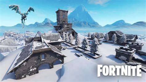 Polar Peak Is Breaking In Fortnite Battle Royale Sparking Dragon