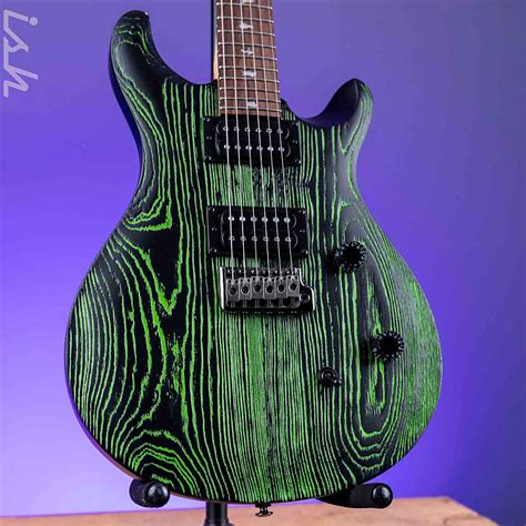 PRS SE Swamp Ash CE 24 Limited Edition Sandblasted Green Reverb