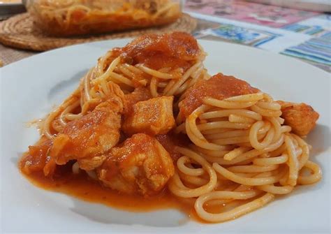 Estofado De Pollo Con Tallarines Fideos Con Pollo Receta De Pajarito