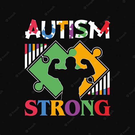 Premium Vector Autism T Shirt Design