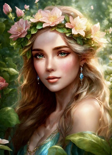 Download Ai Generated Woman Nature Royalty Free Stock Illustration