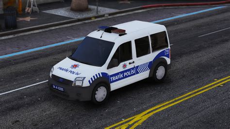 Ford Connect Tourneo Trafik Polisi Turkish Gta Mods