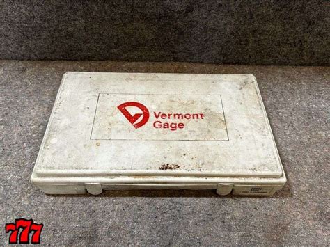 Vermont Gage Pin Gauge Set 777 Auction Company