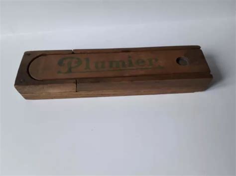 Ancien Plumier En Bois D Colier Eur Picclick Fr