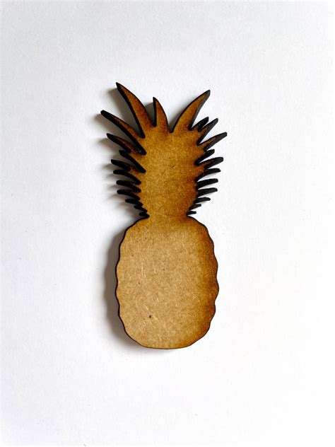 Laser Cut Wooden Pineapple Laser Cut Wood Mdf Wooden Fruit Laser Cut