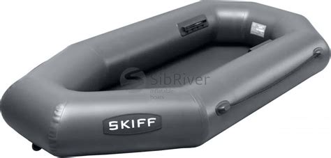 Надувная лодка ПВХ Skiff 200, серый, SibRiver Код товара: S200GRAY ...
