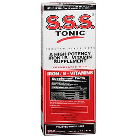 Sss Tonic Liquid 10 Fo