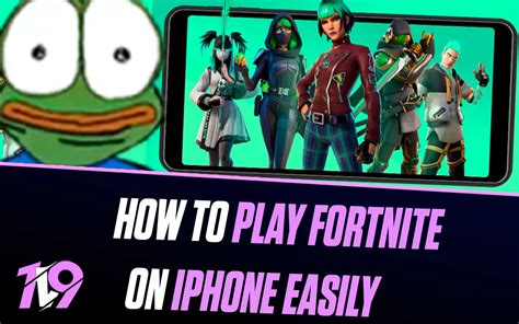 How To Play Fortnite On IPhone In 2024 1v9