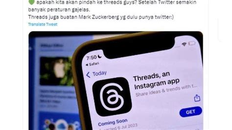 Wow Akan Jadi Saingan Twitter Ini Dia Aplikasi Baru Threads Prohaba Co