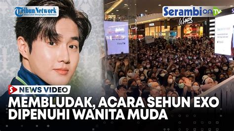 Ada Sehun EXO Para Fans Sesaki Central Park Mall YouTube