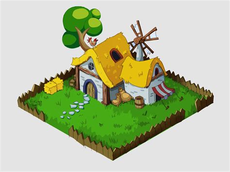 Artstation Isometric Environmental Concept