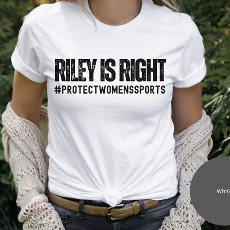 I Stand With Riley Gaines Shirt Etsy