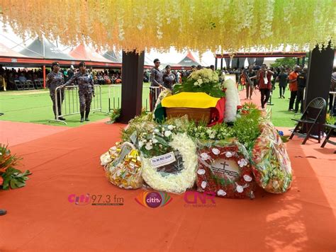 Late John Kumah Laid To Rest In Solemn Burial Service Photos