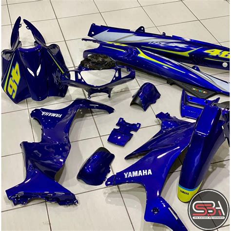 Coverset Original Hly Yamaha Z Zr Biru Hitam Merah Sign