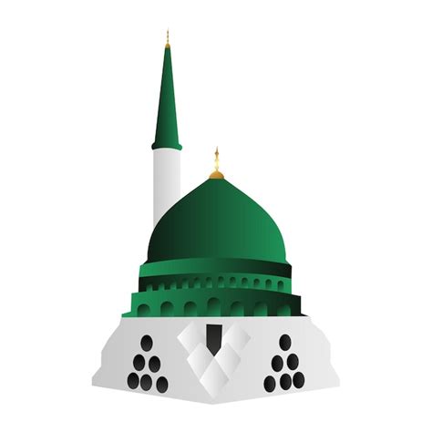 Illustration Vectorielle De P Lerinage Islamique Madina Pour Le Hajj Et