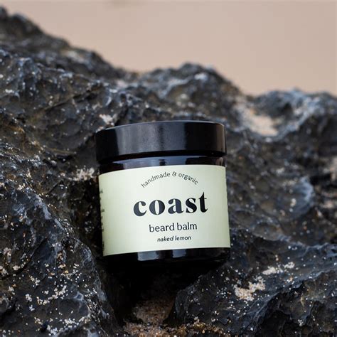 Skäggbalm Coast Beard Balm Naked Lemon 60 ml Ockelbo Bi Naturligdeo