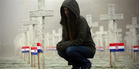 Cemetery in Vukovar, Groblje, Vukovar, Homeland war, Domovinski rat ...