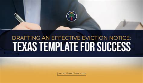 Drafting An Effective Eviction Notice Texas Template For Success Facing Foreclosure Houston