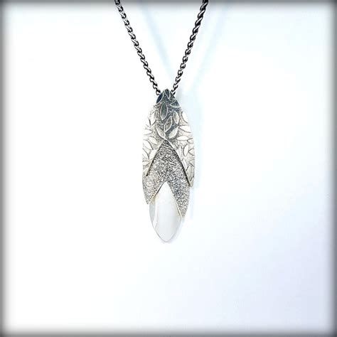 Sterling Silver Pendant Necklace Artisan Necklace Artisan