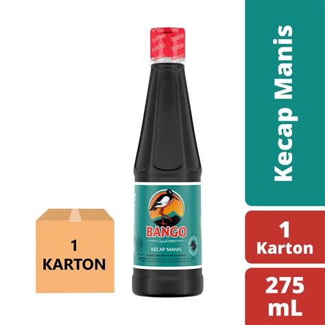 Jual Bango Kecap Manis 275Ml 1 Karton Bahan Makanan Termurah Harga