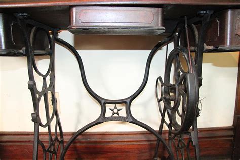 Antique Domestic Treadle Sewing Machine Ebth