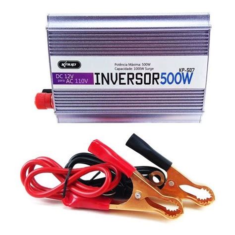 Inversor Veicular De Energia Usb W De V Para V Knup Kp