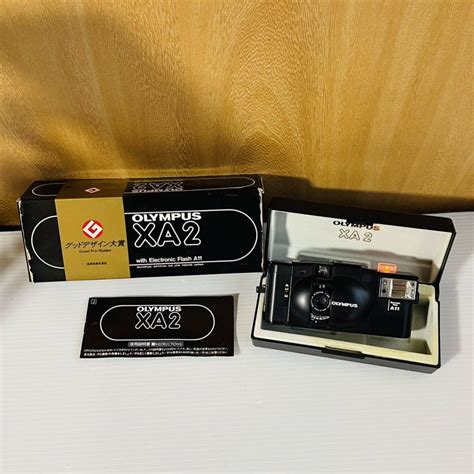 【やや傷や汚れあり】1105 ★1円スタート★ 希少！元箱付き Olympus Xa2 オリンパス コンパクトカメラ Zuikoの落札情報