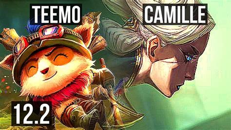 Teemo Vs Camille Top Rank 4 Teemo 1100 Games 1 4m Mastery 4 1 1