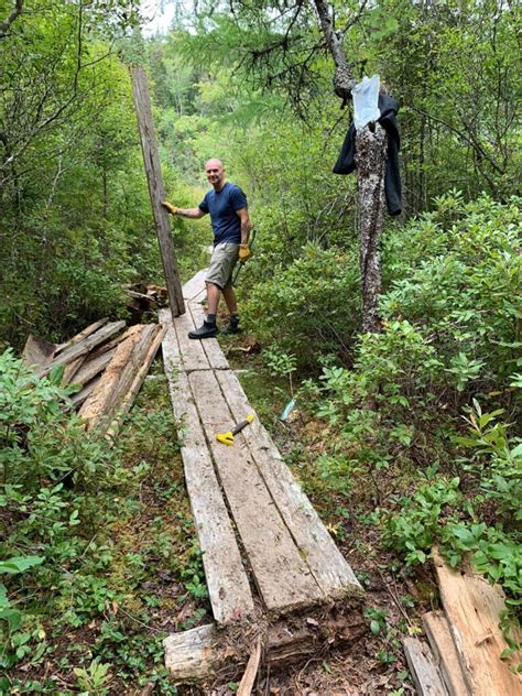 New Boardwalk Crowbar Lake Wilderness Association