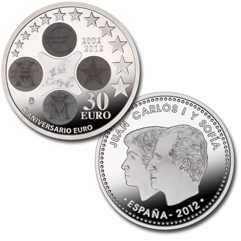 Valor monedas conmemorativas de plata España ma s