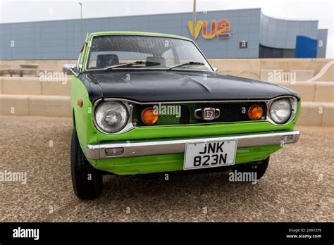 Datsun 100a Cleveleys Classic Car Show 2024 Stock Photo Alamy