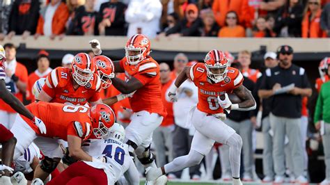 Oklahoma State Rb Ollie Gordon Goes For His 4th Straight 100 Yard