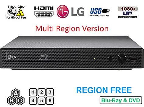 Dynastar LG BP Region Free Reproductor De BLU Ray Multi Region Smart