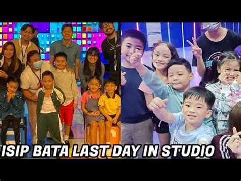 Batang Cute Po Behind The Scene Ng Kanilang Last Day Sa It S Showtime