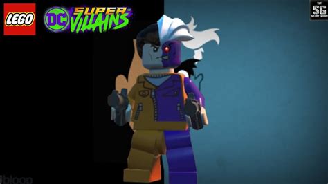 Lego Dc Super Villains How To Make Two Face Lego Batman 2 Youtube