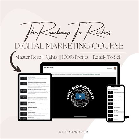 Roadmap To Riches Master Resell Rights Digital Marketing Training