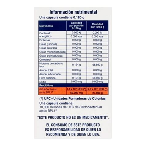 Compra Microbiot Fit Suplemento Alimenticio Con Bifidobacterium Lactis