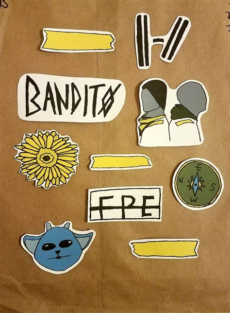 Twenty One Pilots Sticker Pack Twenty One Pilots Stickers Etsy