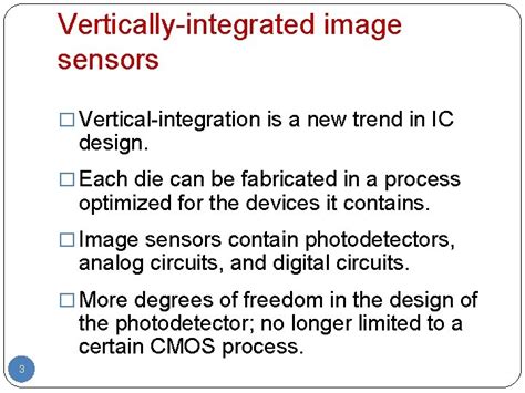 Reducing Crosstalk In Vertically Integrated Cmos Image Sensors