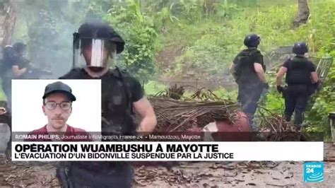 Opération Wuambushu la justice suspend l évacuation d un bidonville