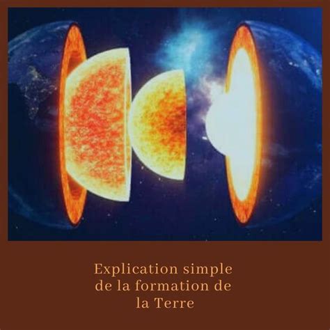 Explication Simple De La Formation De La Terre Formation De La Terre