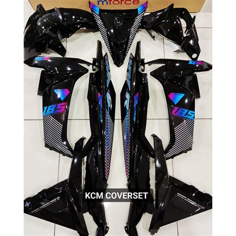 HLD COVERSET SYM 185 VF3I RAINBOW SNIPER SIAP PASANG STICKER Shopee