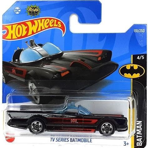 Carrinho Hot Wheels Batman Classic Tv Series Batmobile Batm Vel